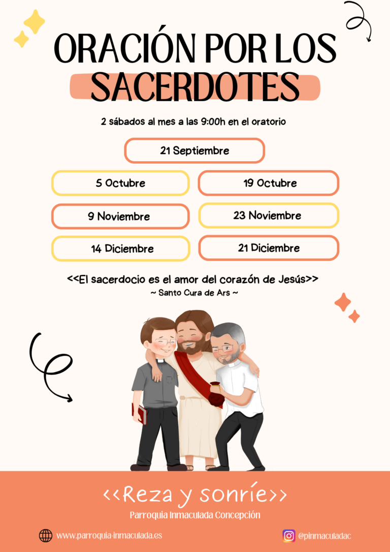 Oración por los sacerdotes