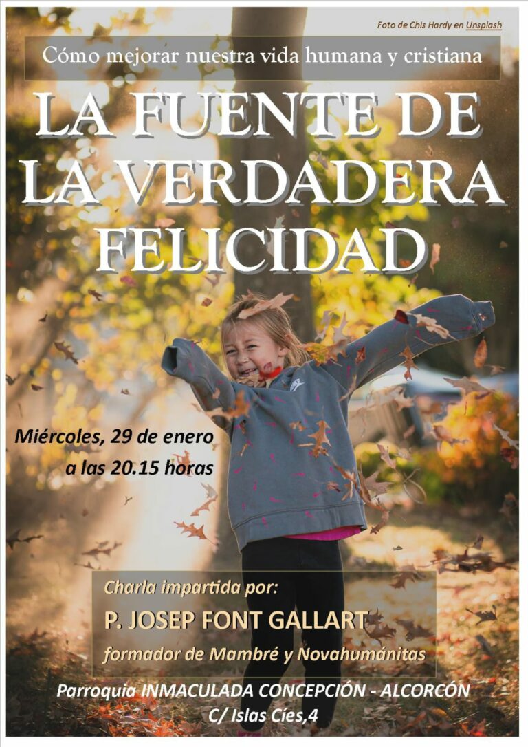 La fuente de la verdadera felicidad