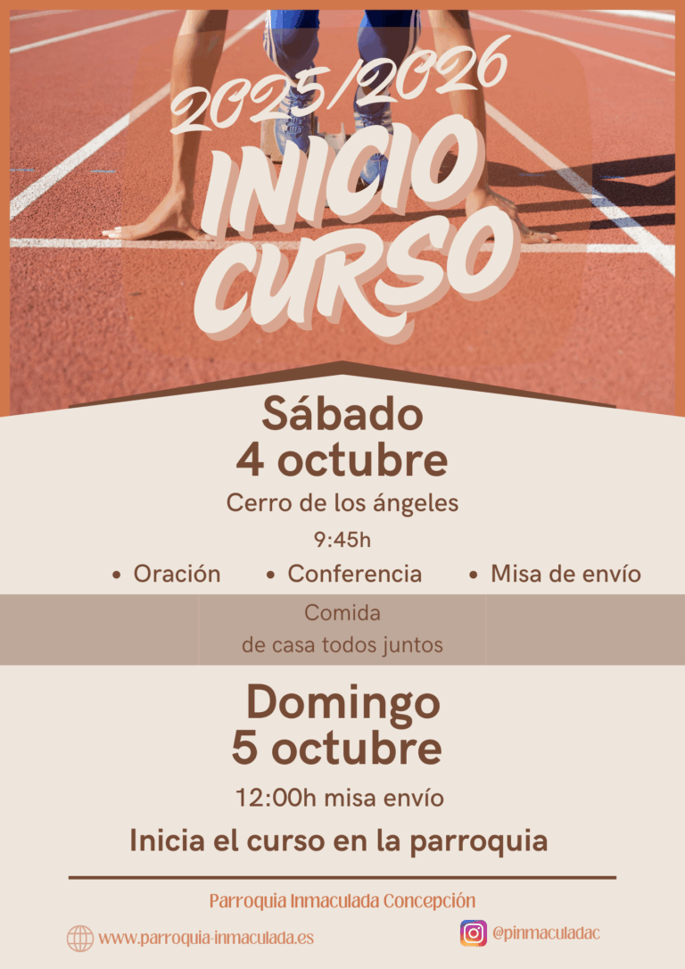Inicio del curso 2025/2026