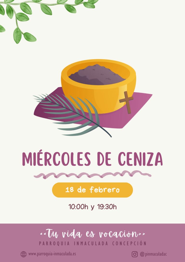 Miércoles de Ceniza 2026