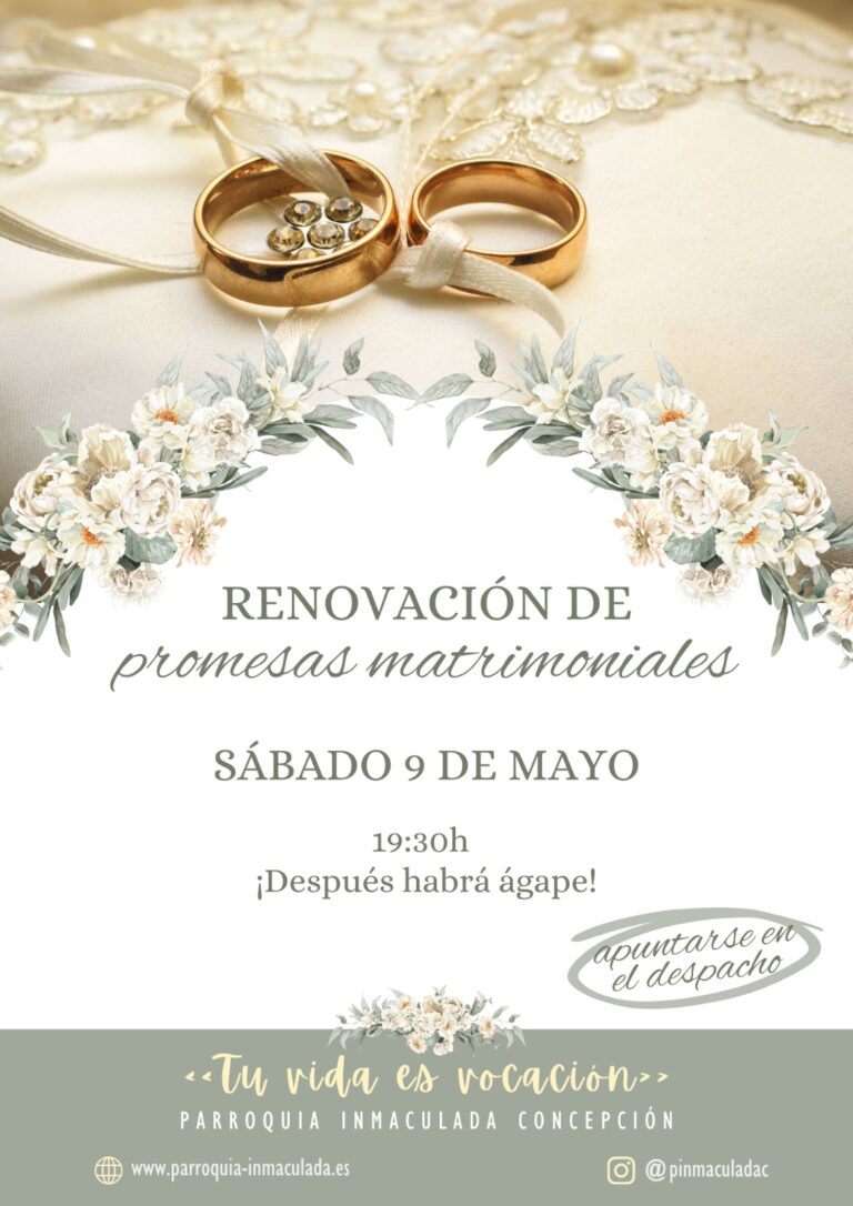 Renovación de Promesas Matrimoniales