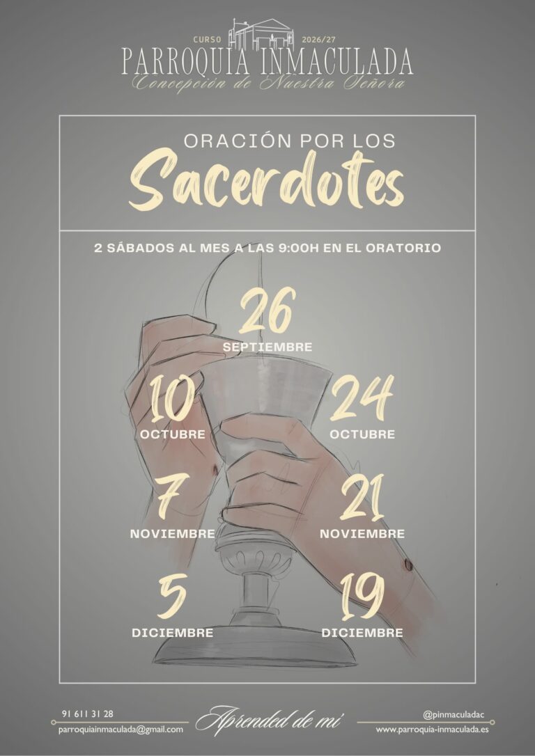 Oración por los sacerdotes